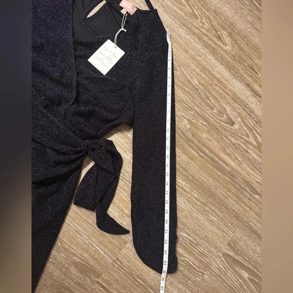 NWT Show Me Your Mumu Stage Skort Dress in Black Shimmy Shine Size 3X NYE - Picture 15 of 15